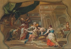 The Birth of John by Franz Anton Zeiller