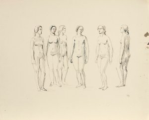 Six Female Nudes