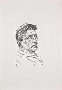 Self-Portrait by Franz Barwig d. Ä.