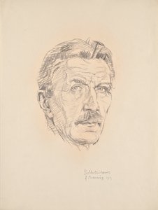 Self-Portrait by Franz Barwig d. Ä.