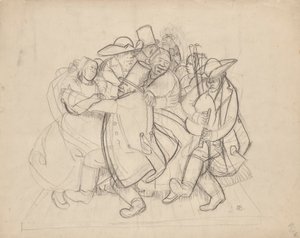 Dancing Peasants by Franz Barwig d. Ä.