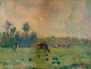 Matin, Novembre by Franz Courtens