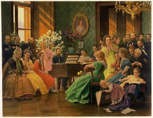 Bedrich Smetana in Circle of Friends