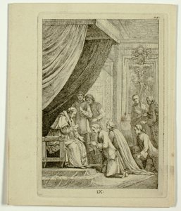 Plates 9-11, from Nella Venuta by Franz Edmund Weirotter
