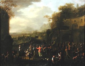 The Wedding Dance by Franz Ferg