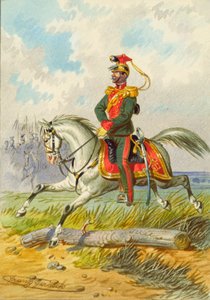 Soldier on Horseback by Franz Gerasch