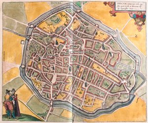 Douai, France (engraving)