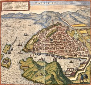 Plan of Marseille, France