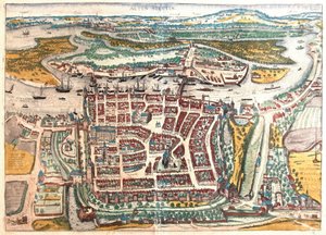 Szczecin, Poland (engraving)