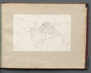 Album with Views of Rome and Surroundings, Landscape Studies, page 53a: Vivaro