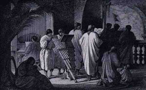 Misa Cantada in the Ancient Mission of Trinidad, from The Amazon and Madeira Rivers, by Franz Keller, engraved by A. Closs, 1874