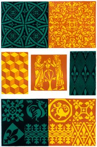 Paving Tiles of the 14th and 15th Century, 1870