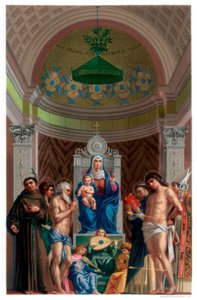 San Giobbe Altarpiece, c. 1478 by Franz Kellerhoven