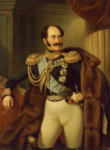 Portrait of Count Adlerberg by Franz Krüger