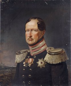 Portrait of Frederick William III of Prussia by Franz Kruger by Franz Krüger