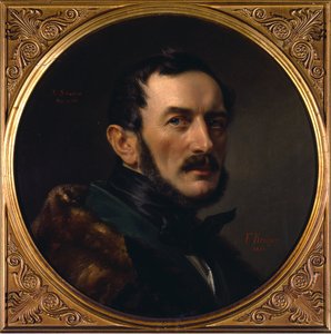 Portrait of the Architect Albert Dietrich Schadow by Franz Krüger
