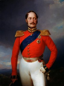 Portrait of Emperor Nicholas I, 1796-1855, 1847