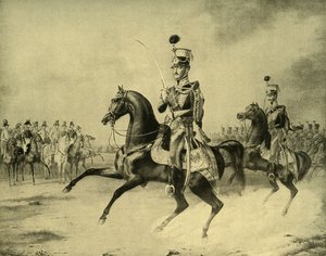 Nicholas I of Russia by Franz Krüger