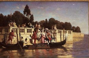 An Elegant Boating Party