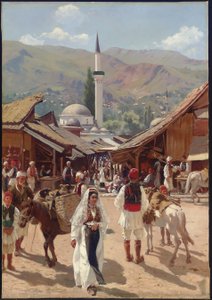 View of Bascarsija, Sarajevo
