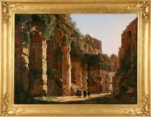 Inside the Colosseum, c. 1823 by Franz Ludwig Catel