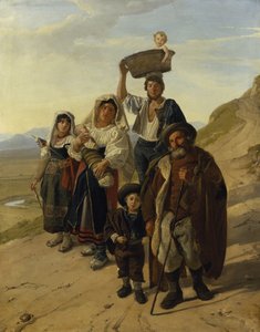 Italian Peasants at Albano