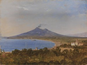 The Gulf of Naples with Vesuvius