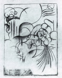 Abstract Composition by Franz Marc