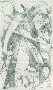 Sketchbook from the Field - Page 09 by Franz Marc