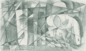 Franz Marc - Sketchbook from the Field - Page 14 by Franz Marc