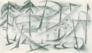 Franz Marc - Sketchbook from the Field - Page 35 by Franz Marc