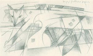 Fox / for Colored Paper by Franz Marc