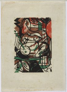 Birth of the Horses by Franz Marc