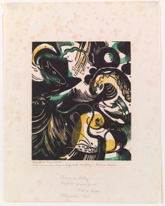 Genesis II by Franz Marc