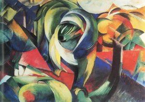 The Mandrill by Franz Marc