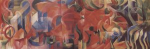 Playing Forms by Franz Marc