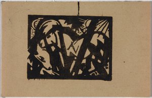 Wild Horses by Franz Marc