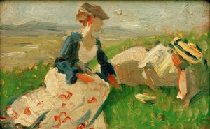 Two Women on the Mountain