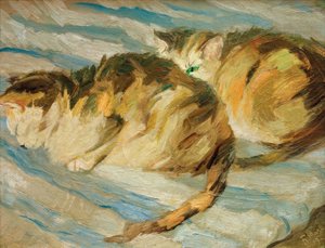 Two Gray Cats (Cat Study II)