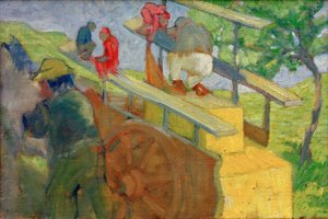 Monkey on a Cart