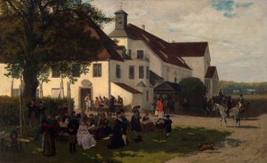 The Castle Tavern in Old Schleissheim