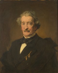 The Jurist and Writer Franz Theobald Freiherr von Rizy by Franz Rumpler
