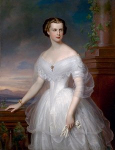 Portrait of Elisabeth of Wittelsbach (Sissi)