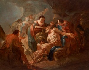 The Young Tobias Heals His Father with the Fish Gall