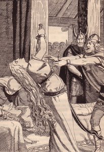 Illustration for The Edda: Germanic Gods and Heroes by Hans von Wolzogen