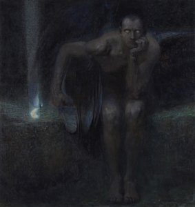 Lucifer by Franz Stuck Ritter von