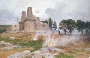 Ruins of a Temple, South America