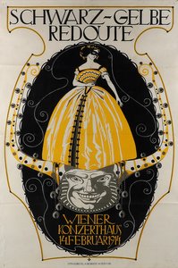 Schwarz-Gelbe Redoute, Wiener Konzerthaus by Franz Wacik