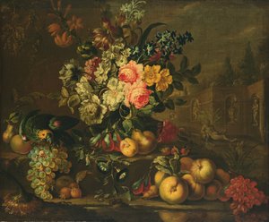 Flowers and Fruit by Franz Werner Tamm