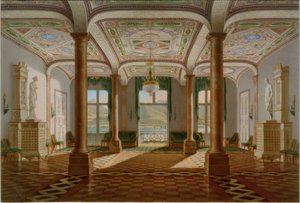 Salon of Tegernsee Palace by Franz Xaver Nachtmann
